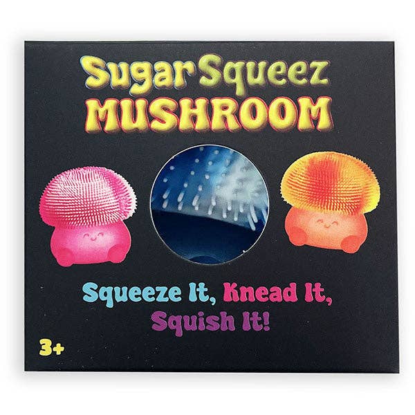 SugarSqueez Squishies® - Maltose Mushroom Fidget Stress Ball (1pc) Assorted Colors