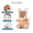 The Petting Zoo - Nuggetz Armadillo 6" Collectible