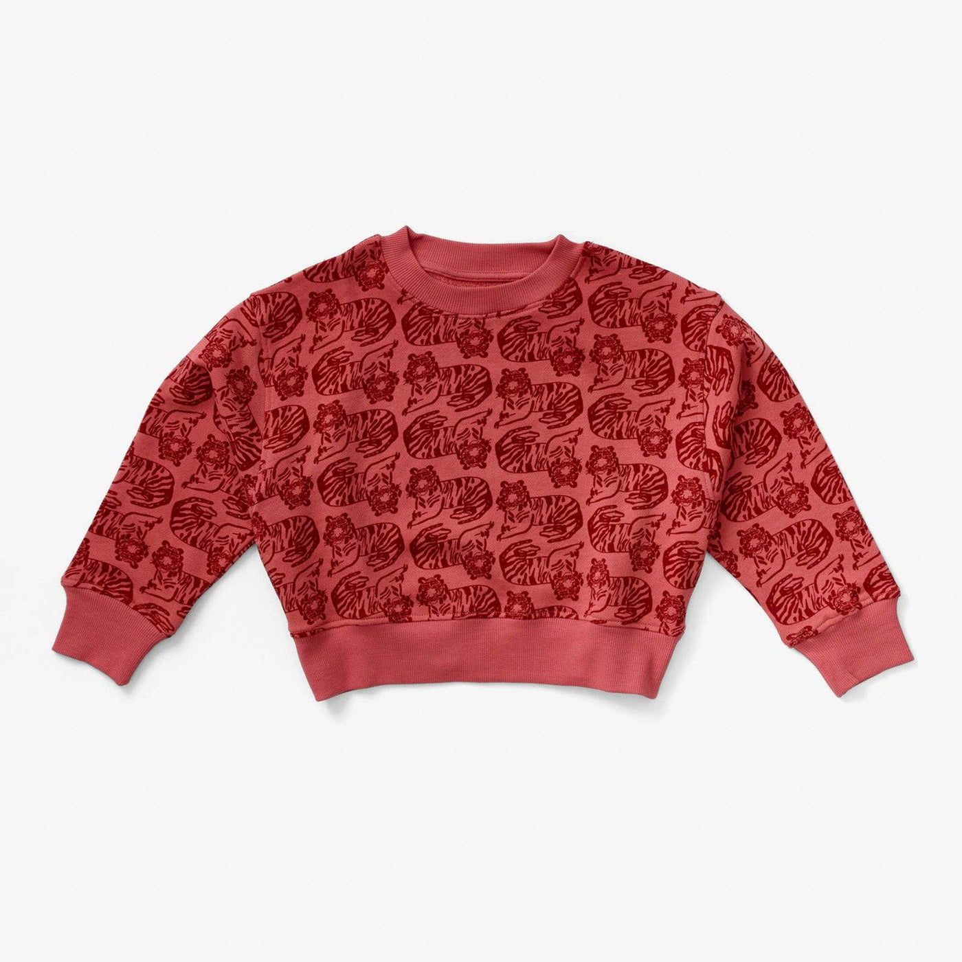 Lewis - Sweatshirt - Tiger | Spice - Organic Cotton