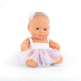 Miniland - Baby Doll Caucasian Girl 8 1/4''