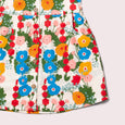 Little Green Radicals - Flora And Fauna Button Through Short Sleeve Dress