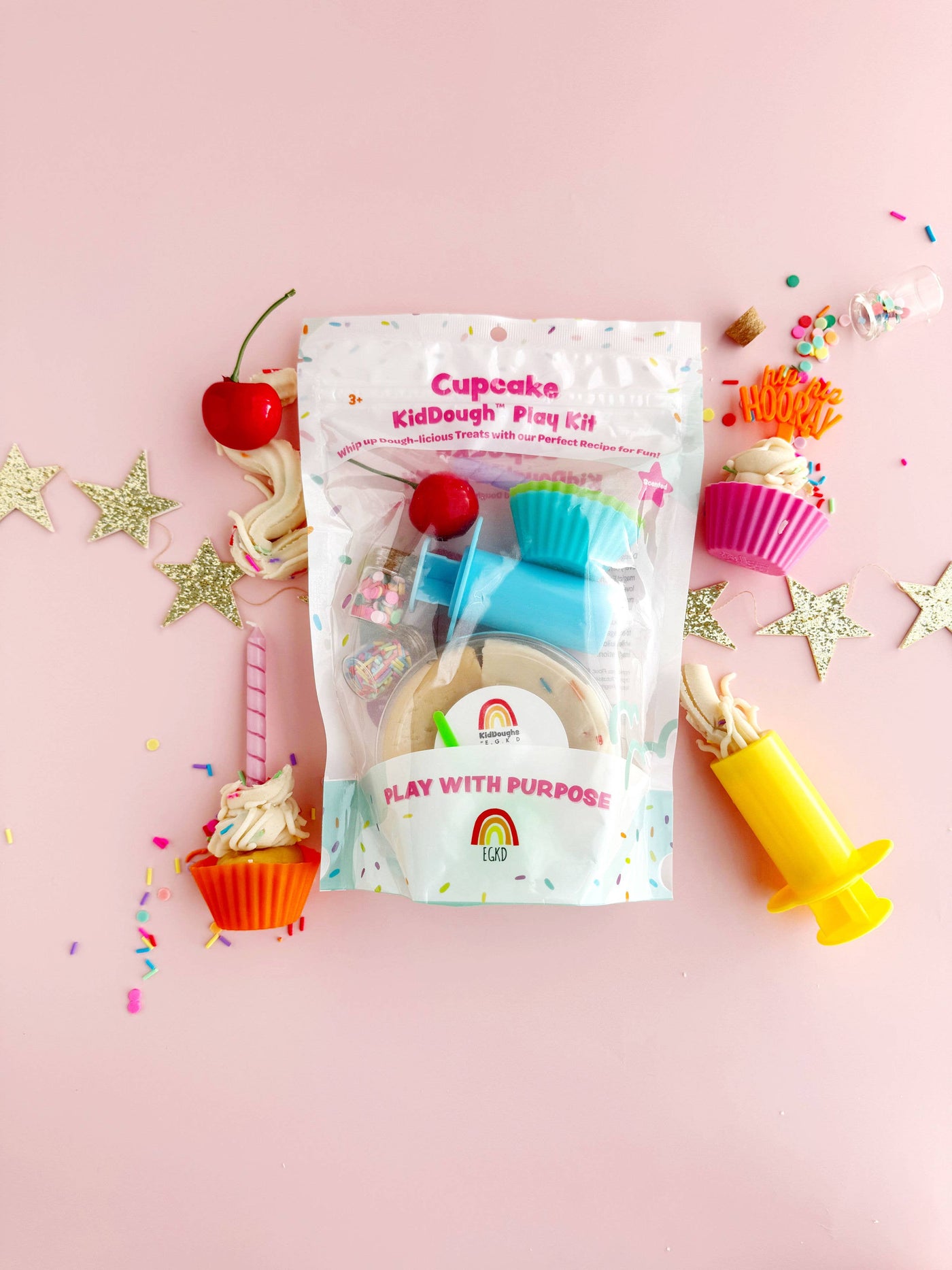 Cupcake KidDough Play Kit - Earth Grown