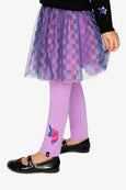 Deux Par Deux | Organic Cotton Jersey Leggings - Violet