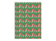 Festive Mushrooms wrapping paper rolls