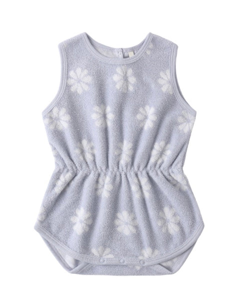 Rylee & Cru l Cinch Playsuit Periwinkle Daisy