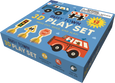 EDC Publishing - Puzzle Play, Busy Town 3D Play Set