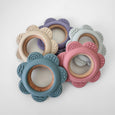 Calla & Friends - Garden Party Teether Collection - Silicone & Beechwood Flower
