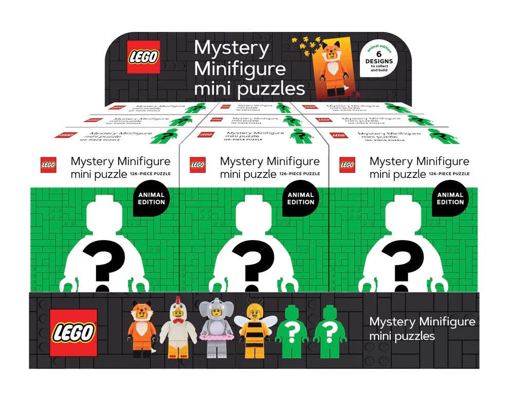 Chronicle Books - LEGO Mystery Minifigure Puzzles Animal Edition