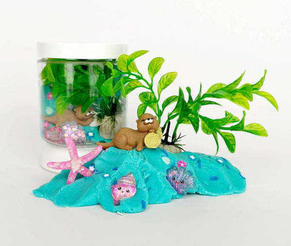 Earth Grown KidDoughs - Otterly A-Dough-Rable Mini Dough-To-Go