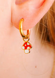Pierced Co - Mushroom Charms