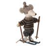 Maileg - Winter Mouse with Ski Set, Big Brother