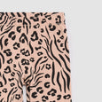 Miles the Label - Spots and Stripes Print on Tan Girl’s Leggings