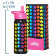 Wildkin - Rainbow Hearts 18 oz Steel Water Bottle