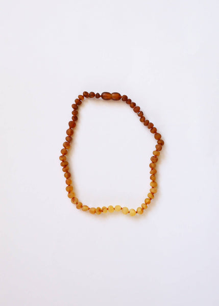 CanyonLeaf - Raw Baltic Amber + Sunflower || Necklace ||