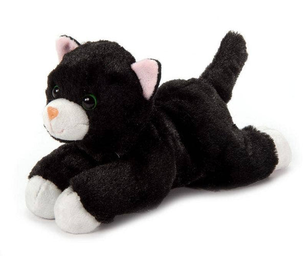 The Petting Zoo - Scoopz Cat Black & White Small 8"