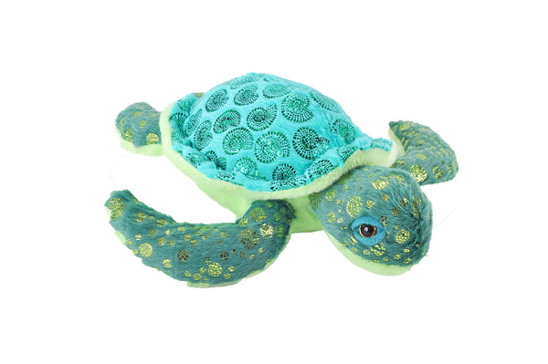 Wild Republic - Foilkins Sea Turtle Stuffed Animal 12"