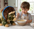The Petting Zoo - 16" (41cm) Triceratops Dinosaur Medium