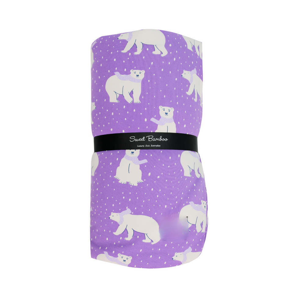 Sweet Bamboo - Big Kid Cloud Blanket -  Baby It’s Cold Outised