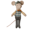 Maileg - Driver Mouse - Little Brother in a car box