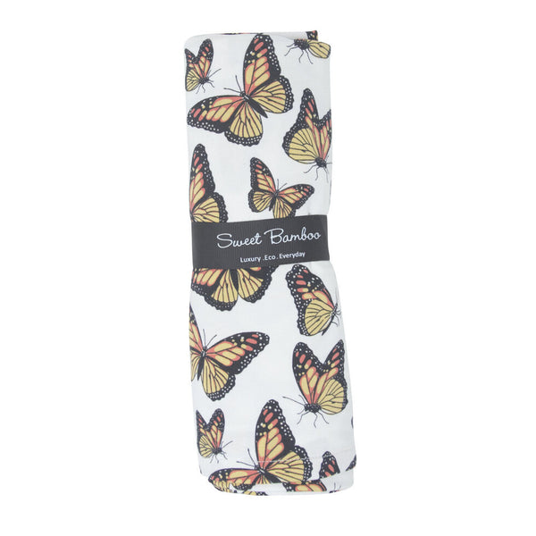 Sweet Bamboo - Swaddle  -  Monarch Migration
