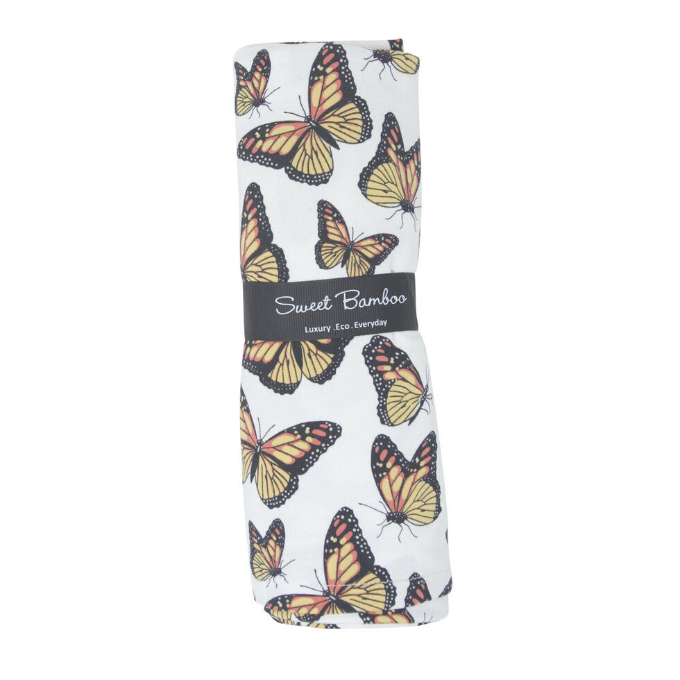Sweet Bamboo - Swaddle  -  Monarch Migration