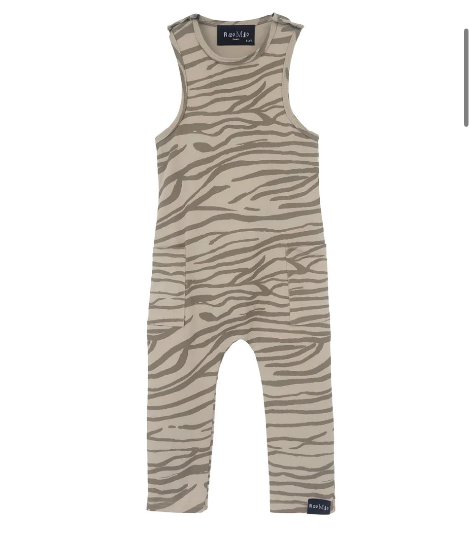 RaoMio - Zebra Olive Organic Cotton Kids Jumper