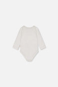 Deux Par Deux | Organic Cotton Onesie - Off White