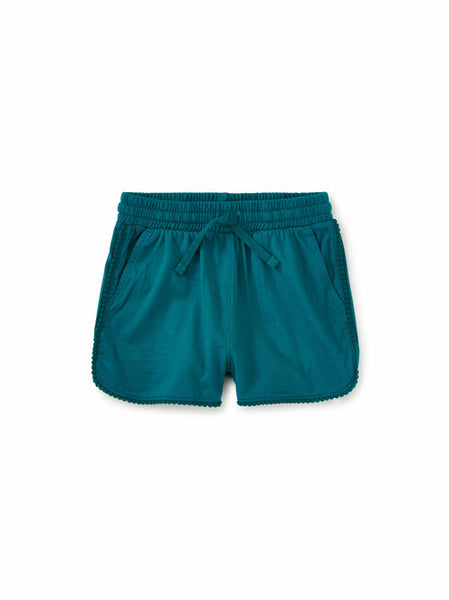 Tea Collection - Pom-Pom Gym Shorts - Scuba