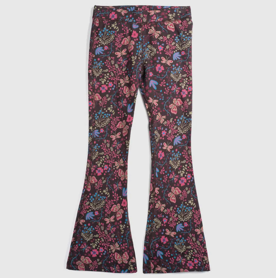 Mightly - Flare Legging - Flower Child - Organic Cottonl