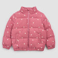 Miles the Label - Hearts Print on Mauve Corduroy Light Weight Jacket