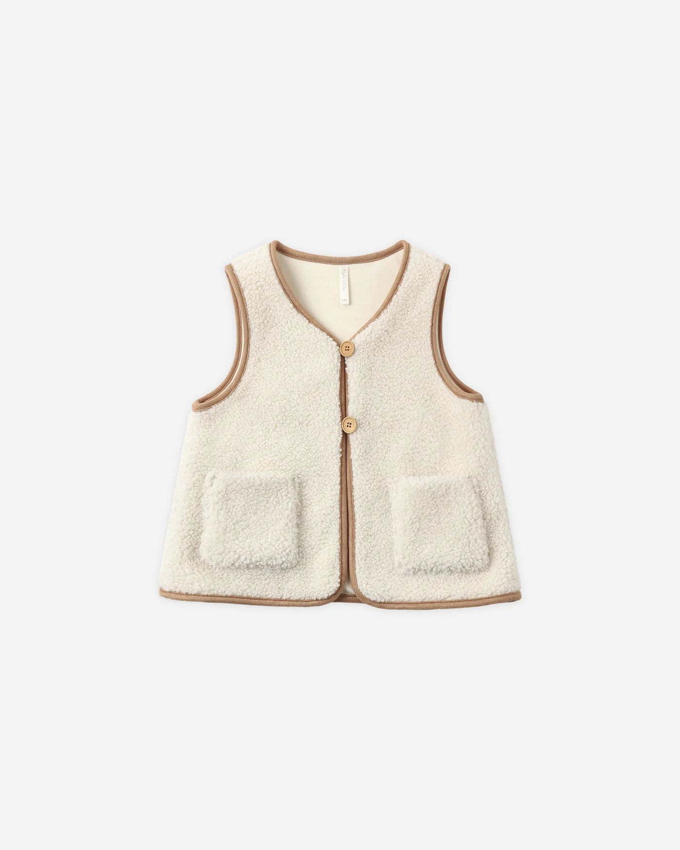 Rylee & Cru - Sherpa Vest Natural