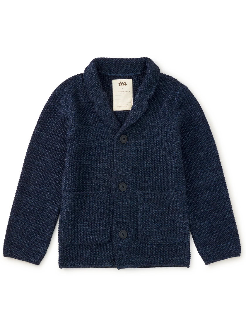 Tea Collection - Sweater Blazer - Indigo