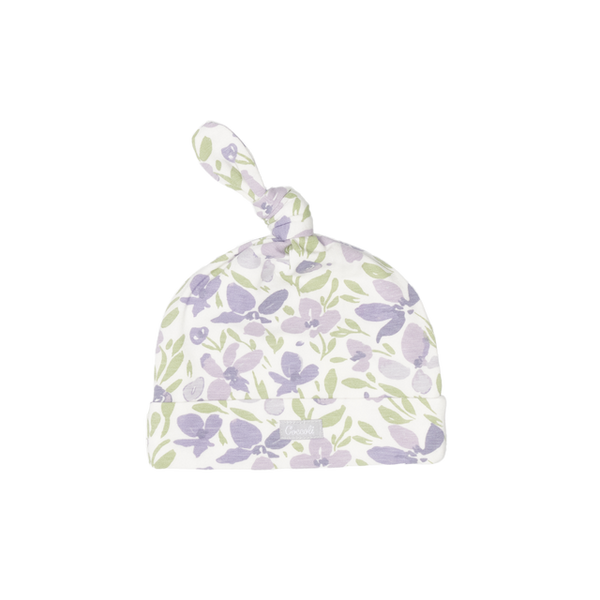 Coccoli - Violet on Beige Hat