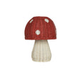 Olli Ella - Rattan Toadstool Mushroom Lamp - Red