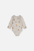 Deux Par Deux | Organic Cotton Onesie - Animal Print