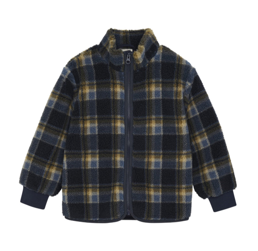 Minymo - Teddy Fleece Jacket - Parisian Night