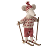 Maileg - Winter Mouse, with Ski Set, Mum