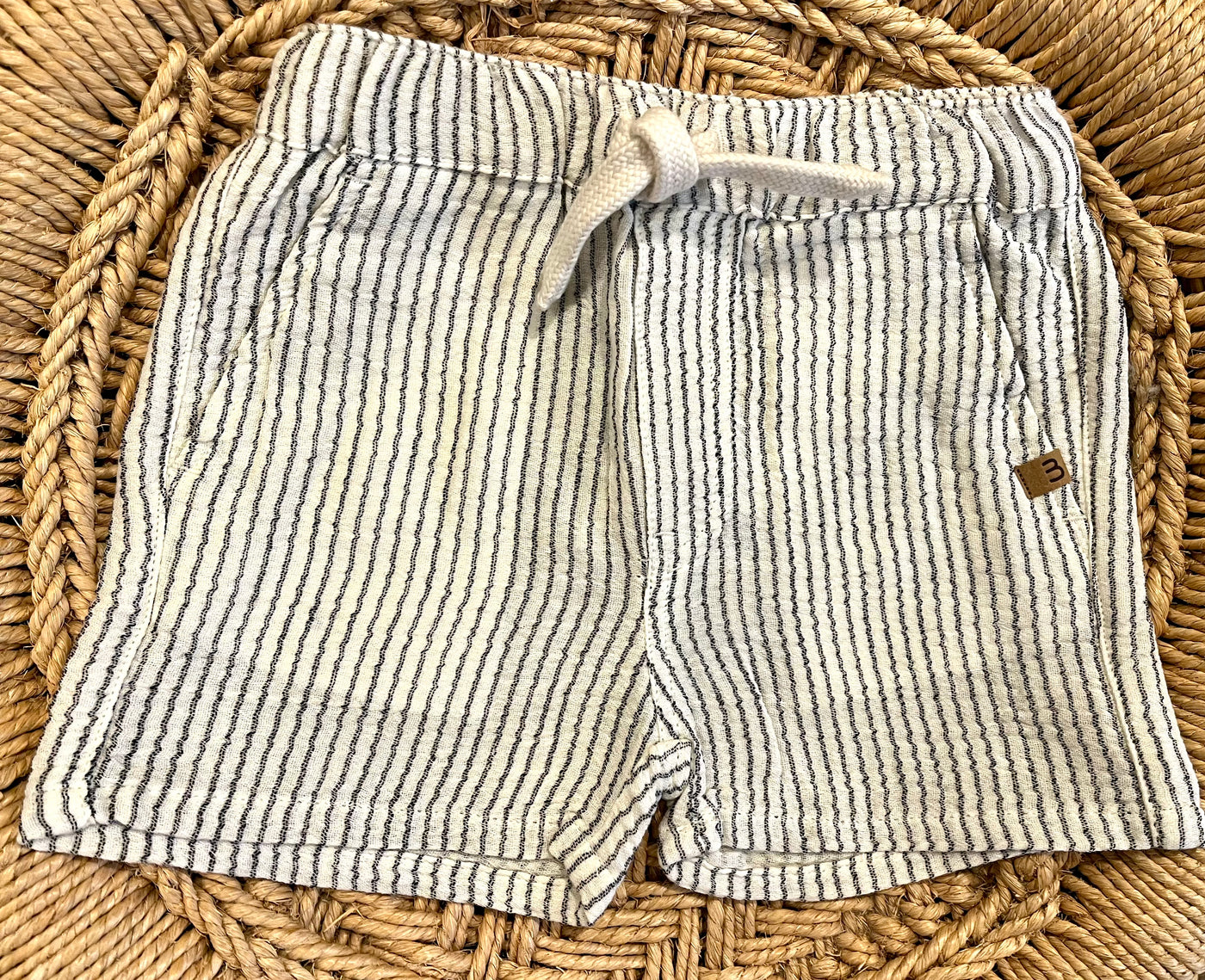 Minymo - Odyssey Gray Woven Short