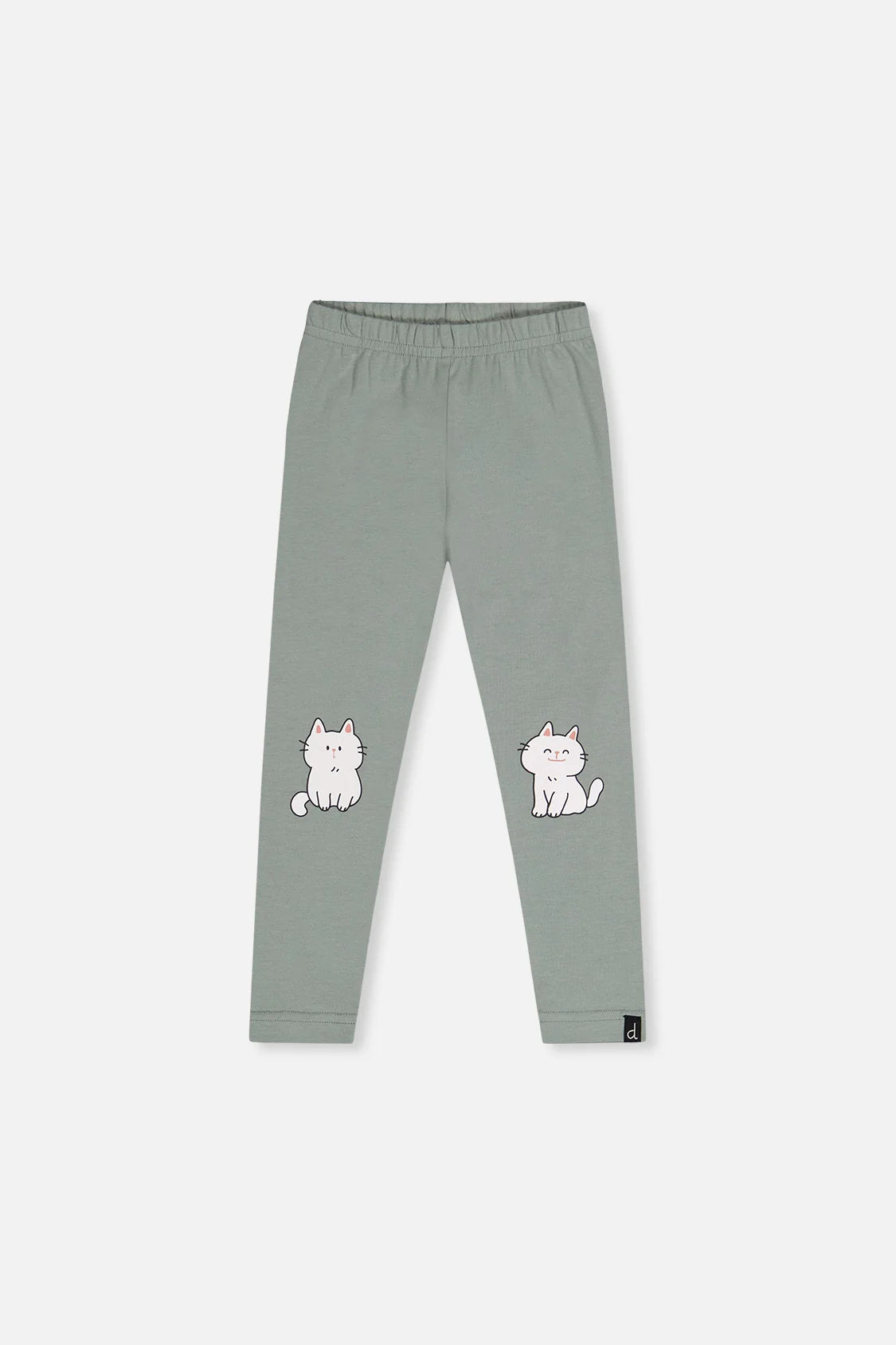 Deux Par Deux | Organic Cotton Leggings - Sage Green