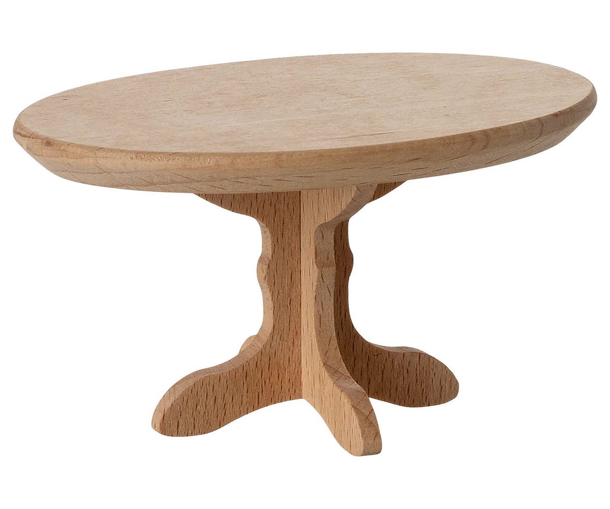 Maileg - Oval Coffee Table - Nature - Mouse