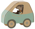 Maileg - Driver Mouse - Little Brother in a car box
