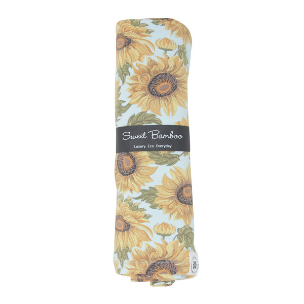 Sweet Bamboo - Swaddle  -  Sunflowers
