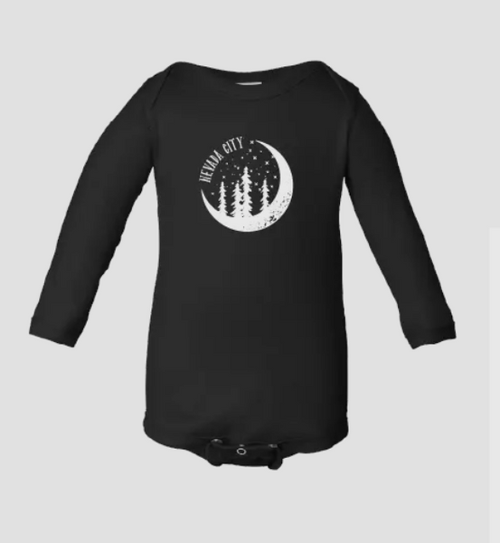 Nevada City Onesie - Long Sleeve w/ Moon & Stars
