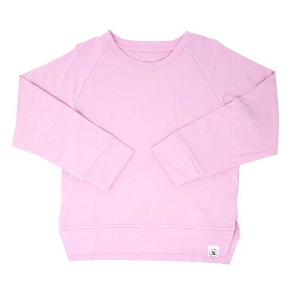 Sweet Bamboo - Crew Neck Sweatshirt - Carnation Pink - French Terry Bambooo
