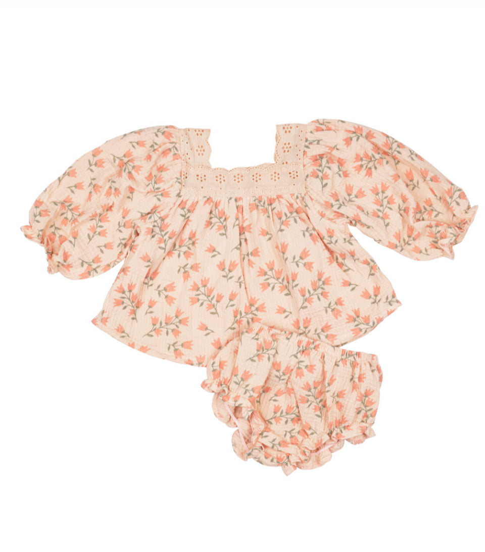 Wild Wawa - Ceil Two Piece Set in Dainty Flowers