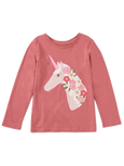 Tea Collection - Graphic T Shirt - Floral Unicorn