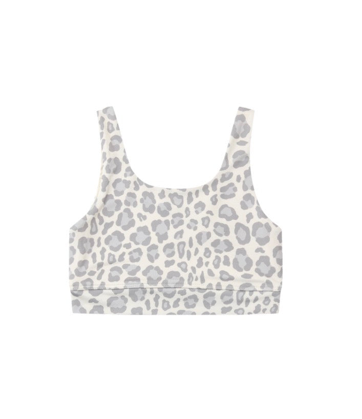 Rylee & Cru l Bra Top - Snow Leopard