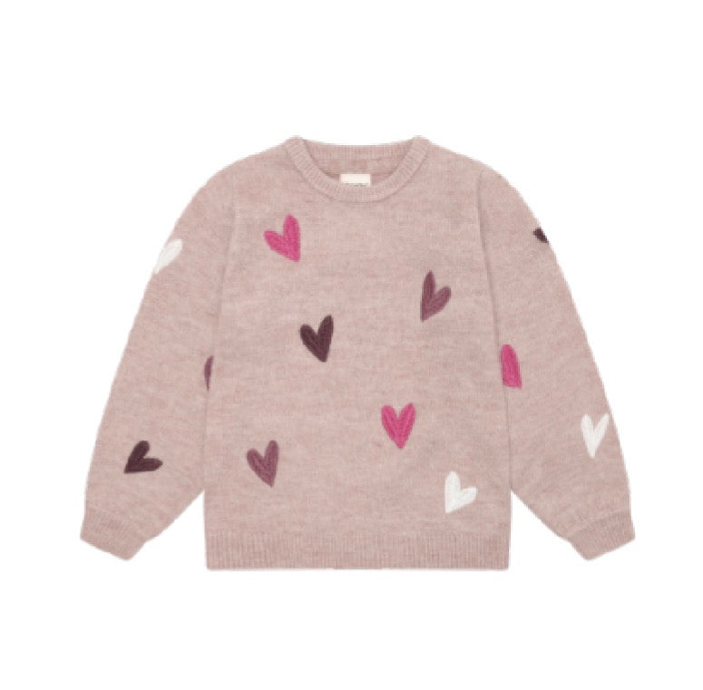 Minymo - Heart Pullover Sweater