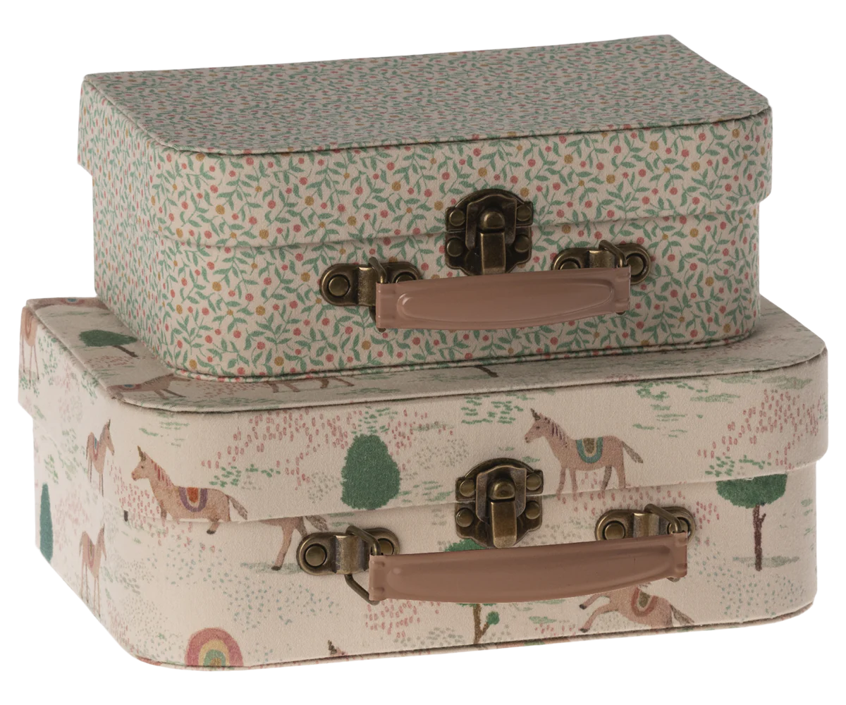 Maileg - Suitcase, Micro - Suitcase Set, 2 pcs.