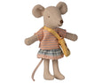 Maileg - Little Sister mouse with bag